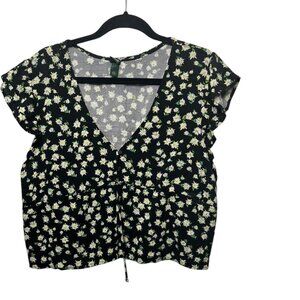 Wild Fable Floral Crop Top - Size XXL
